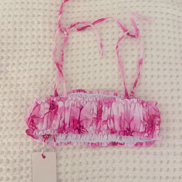 Anthropologie Pink Bralette - Picture 2 of 3